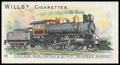 01WLRS 37 Chicago, Burlington & Quincy Express Engine